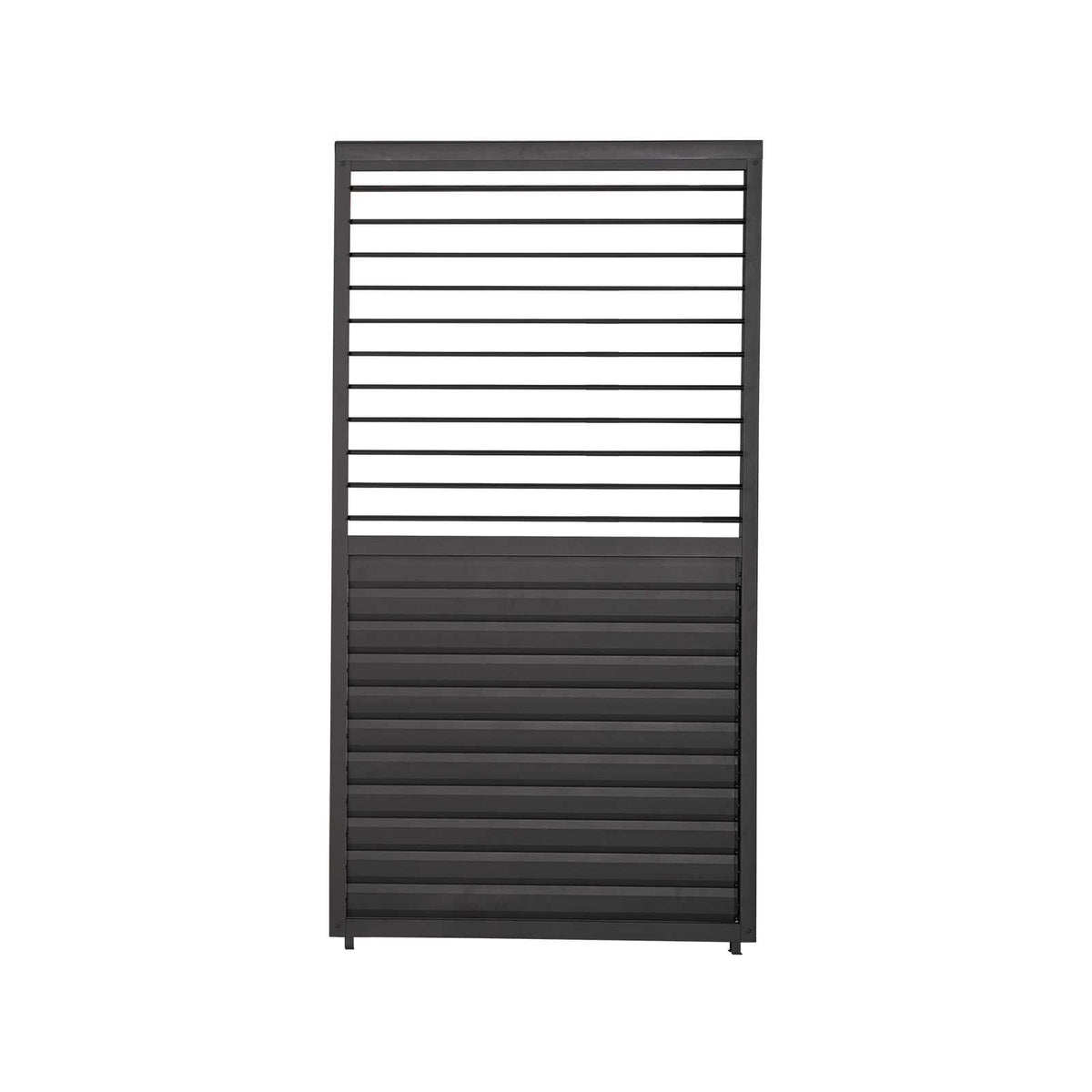 Titan Aluminium Side Wall Panel with Adjustable Louvres – Slate Grey