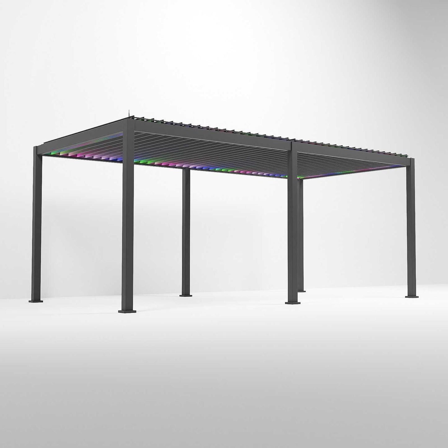 NOVA Titan Aluminium Motorised LED Pergolas – Various Sizes