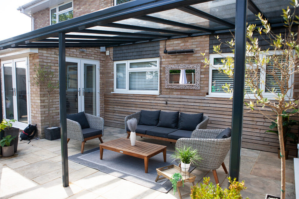 Simplicity 6 Glass Patio Cover & Veranda 6mm Glass