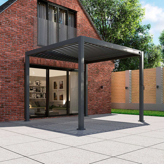 Titan Free Standing 3.6*3.6M Square Manually Operated Pergola