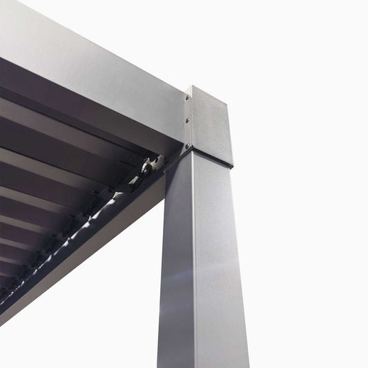 Shadow Free Standing 3.0*3.0M Square Manually Operated Pergola