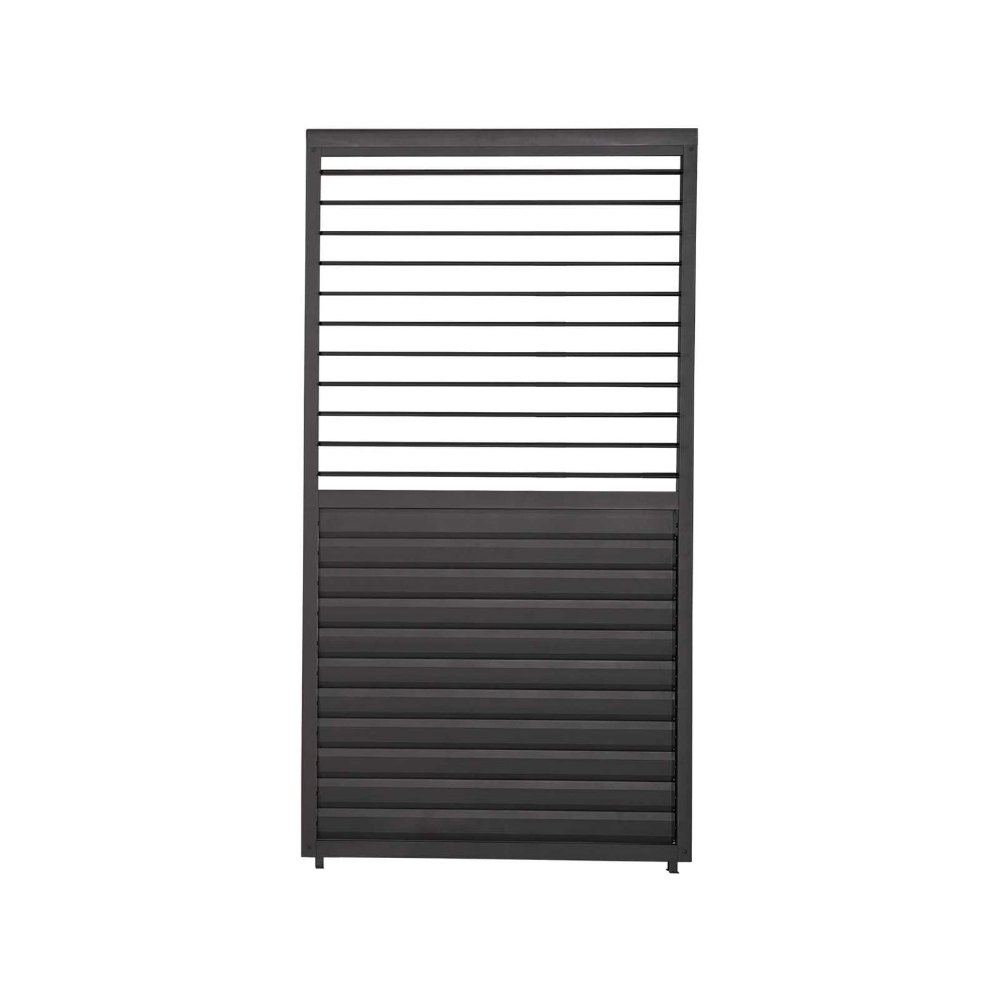 Titan Aluminium Side Wall Panel with Adjustable Louvres – Slate Grey