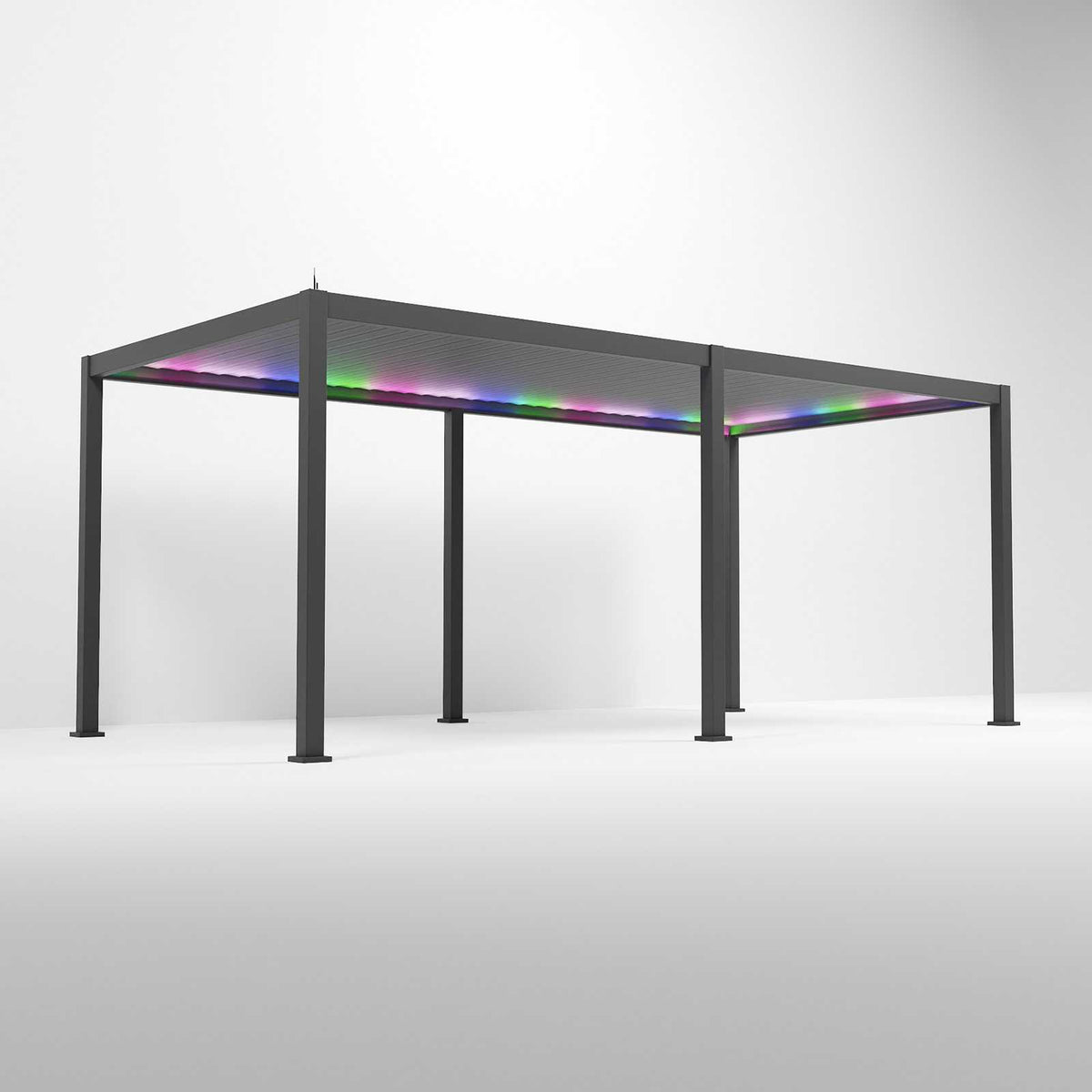 NOVA Titan Aluminium Motorised LED Pergolas – Various Sizes