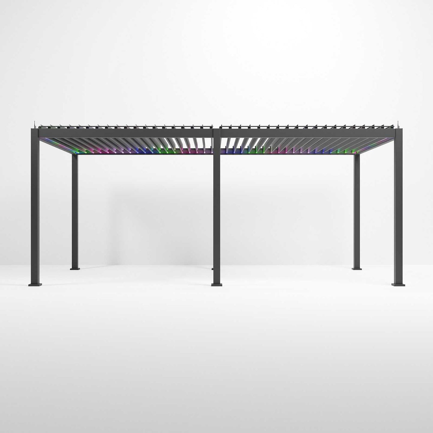 NOVA Titan Aluminium Motorised LED Pergolas – Various Sizes