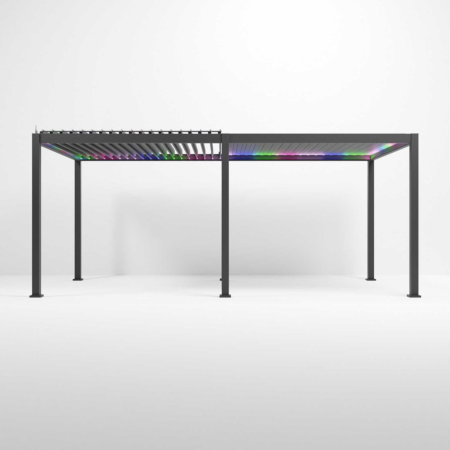 NOVA Titan Aluminium Motorised LED Pergolas – Various Sizes