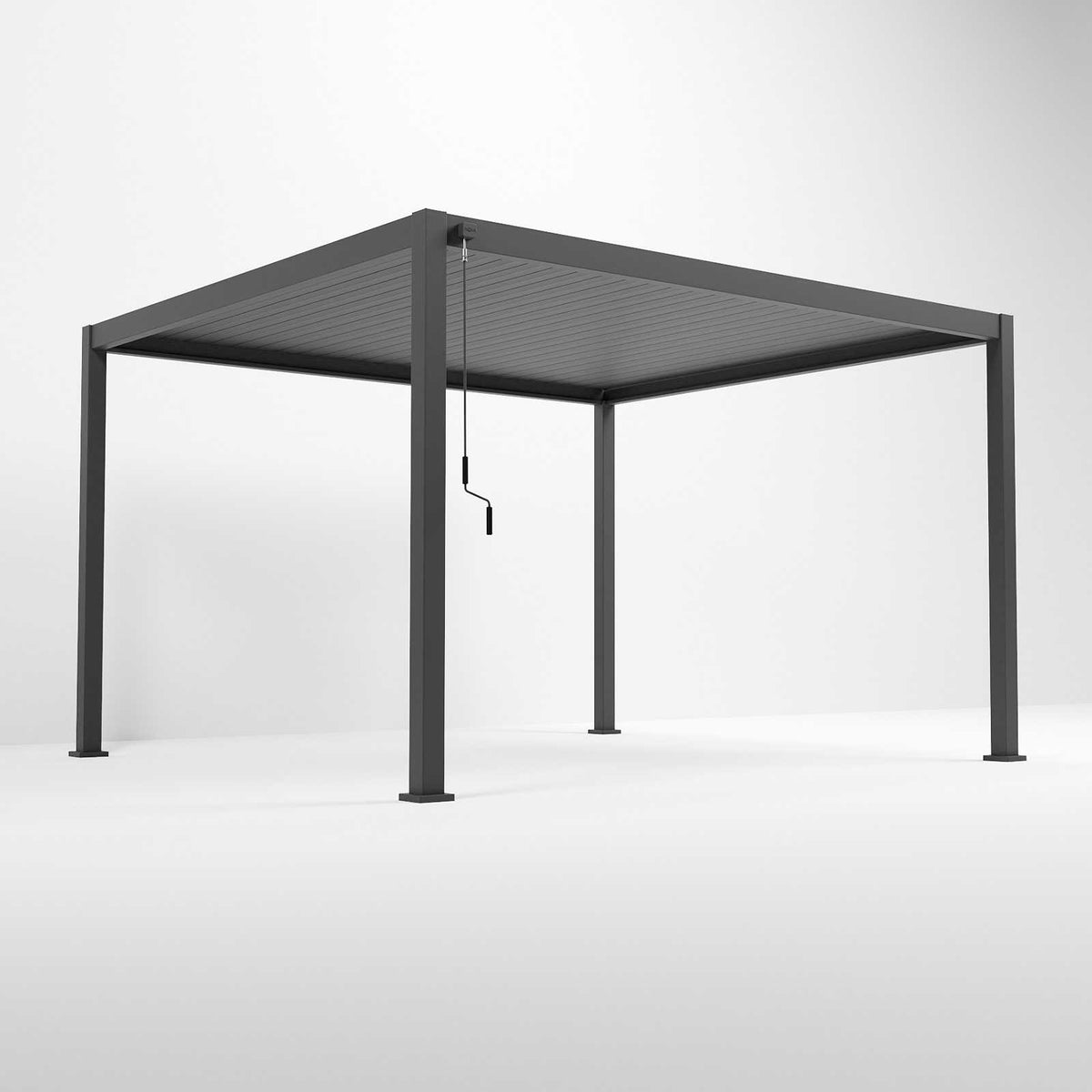 Titan Free Standing 4.0*3.6M Rectangular Manually Operated Pergola