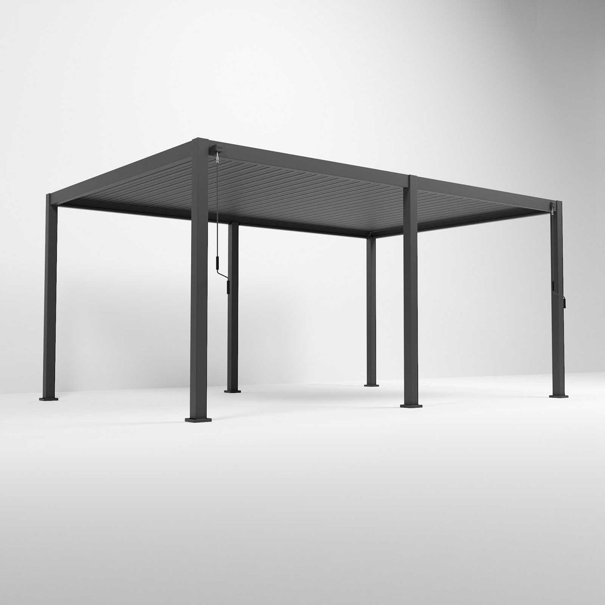 Titan Free Standing 5.3*3.6M Rectangular Manually Operated Pergola