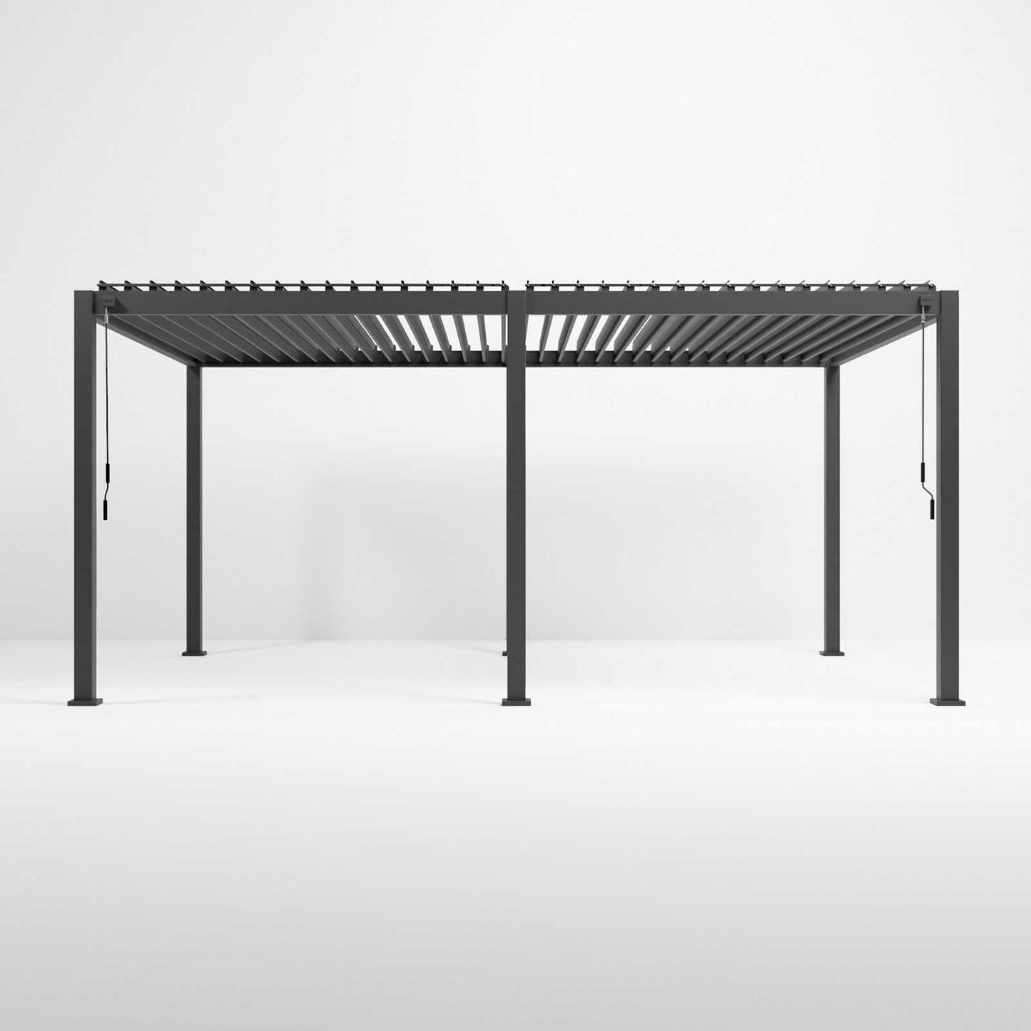 Titan Free Standing 5.3*3.6M Rectangular Manually Operated Pergola
