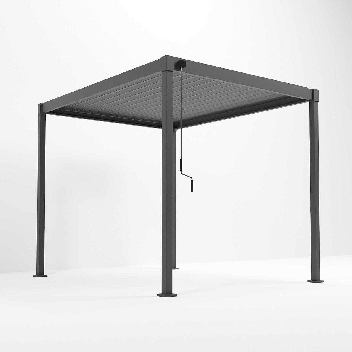 Shadow Free Standing 2.4*3.0M Rectangular Manually Operated Pergola