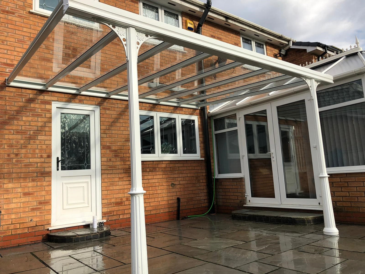 Victorian Styled Glass Roof Verandas
