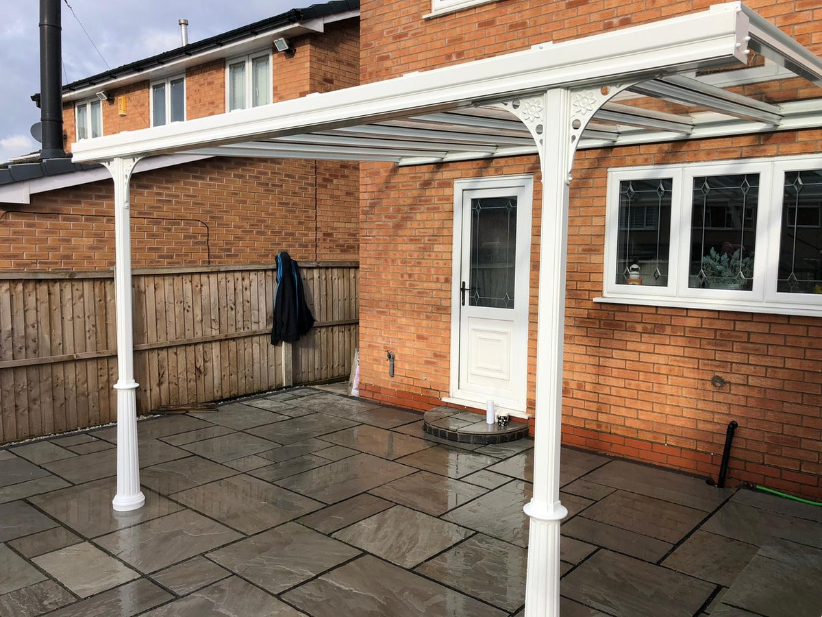 Victorian Styled Glass Roof Verandas