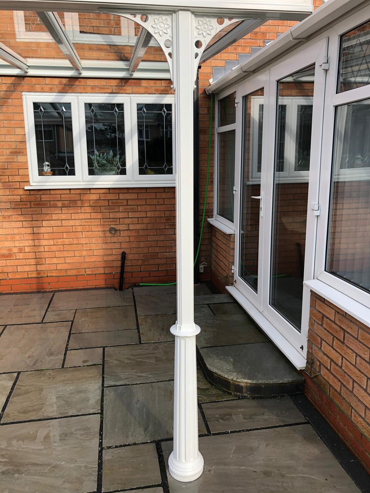 Victorian Styled Glass Roof Verandas